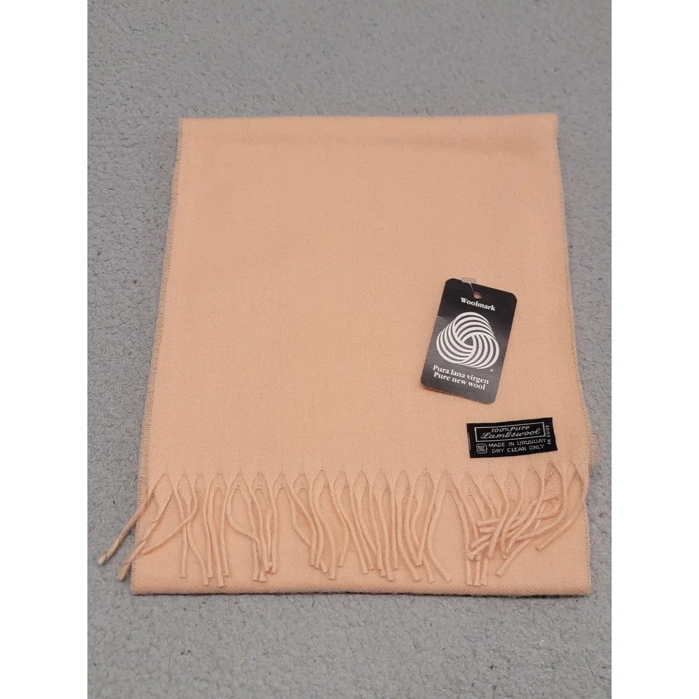 Woolmark Lambswool Scarf Womens 70